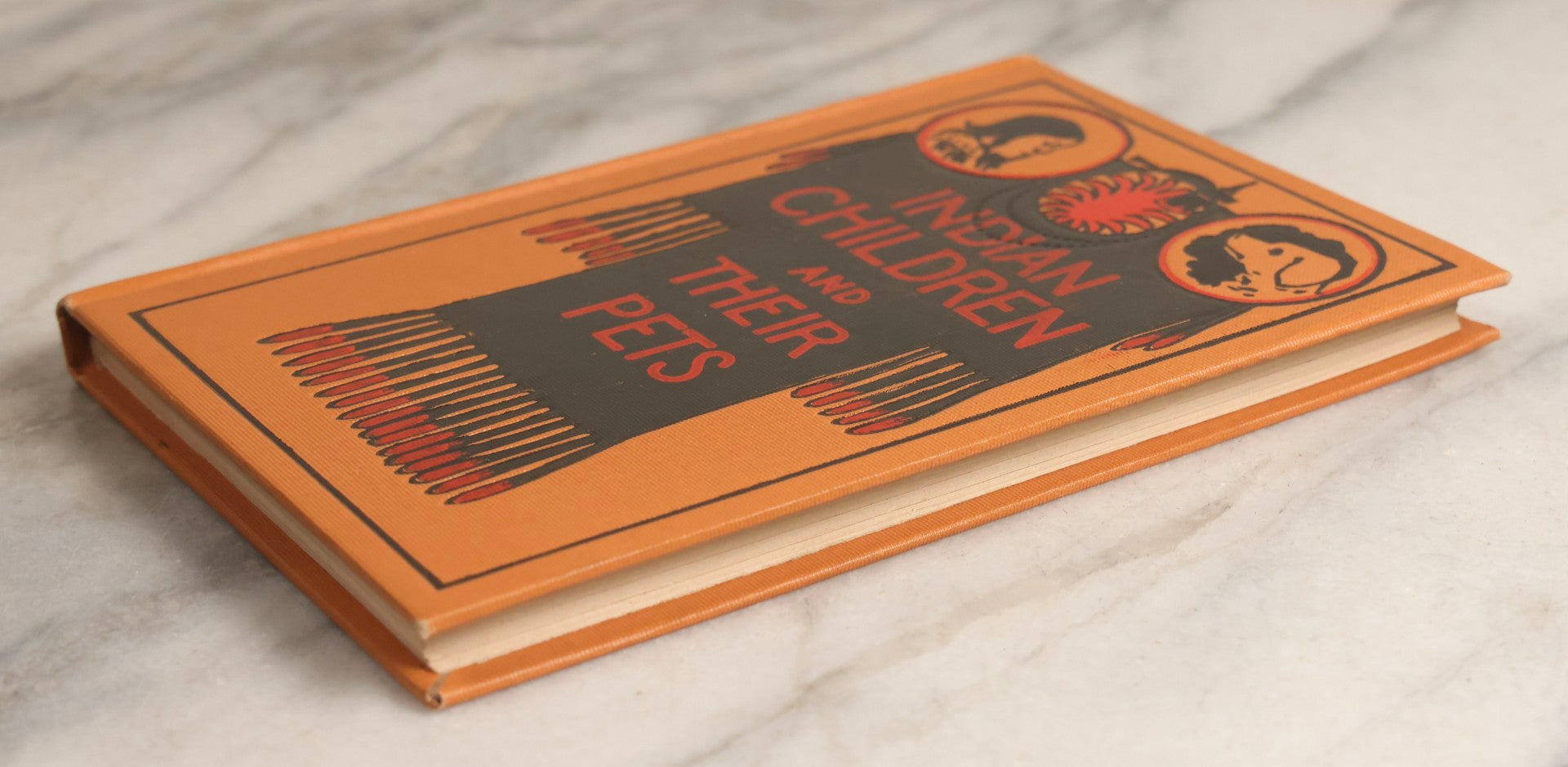 Lot 164 - "Indian Children And Their Pets And Other Stories" Antique Illustrated Children's Book, Published By The Werner Company, New York, 1899