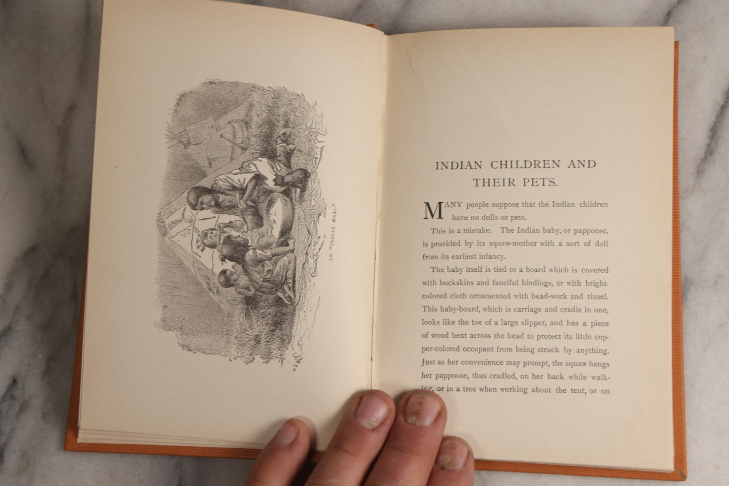 Lot 164 - "Indian Children And Their Pets And Other Stories" Antique Illustrated Children's Book, Published By The Werner Company, New York, 1899