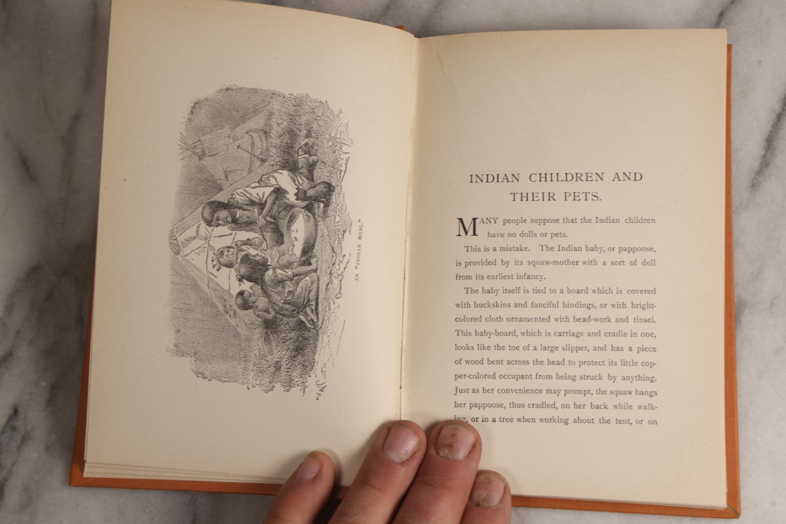 Lot 164 - "Indian Children And Their Pets And Other Stories" Antique Illustrated Children's Book, Published By The Werner Company, New York, 1899