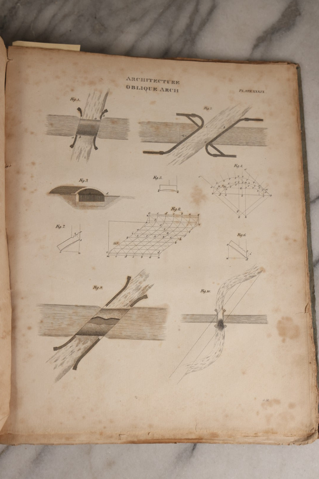 Lot 168 - "Dr. Rees's New Cyclopedia, The New Cyclopedia Or Universal Dictionary" Antique Reference Book, Volume XXXIV Part II, Siu To Sparaxis, Published 1816