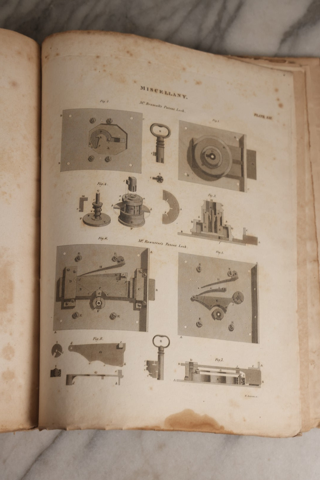 Lot 168 - "Dr. Rees's New Cyclopedia, The New Cyclopedia Or Universal Dictionary" Antique Reference Book, Volume XXXIV Part II, Siu To Sparaxis, Published 1816