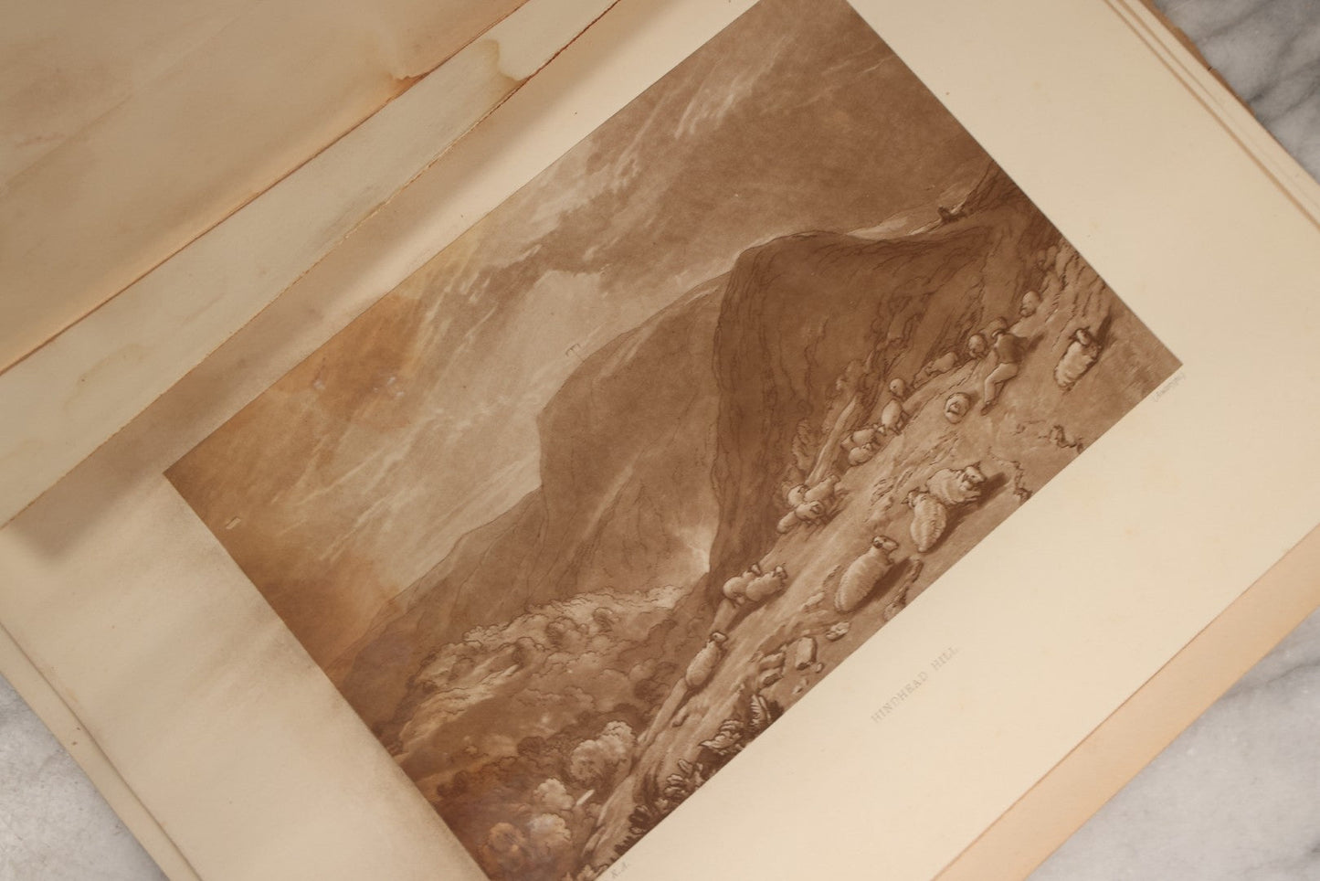 Lot 171 - "Turner's Liber Studiorum" Antique Folio Of Autotype Reproductions From Original Etchings, "Mountain And Marine Subjects," Published By The Autotype Printing And Publishing Company, London, 1870