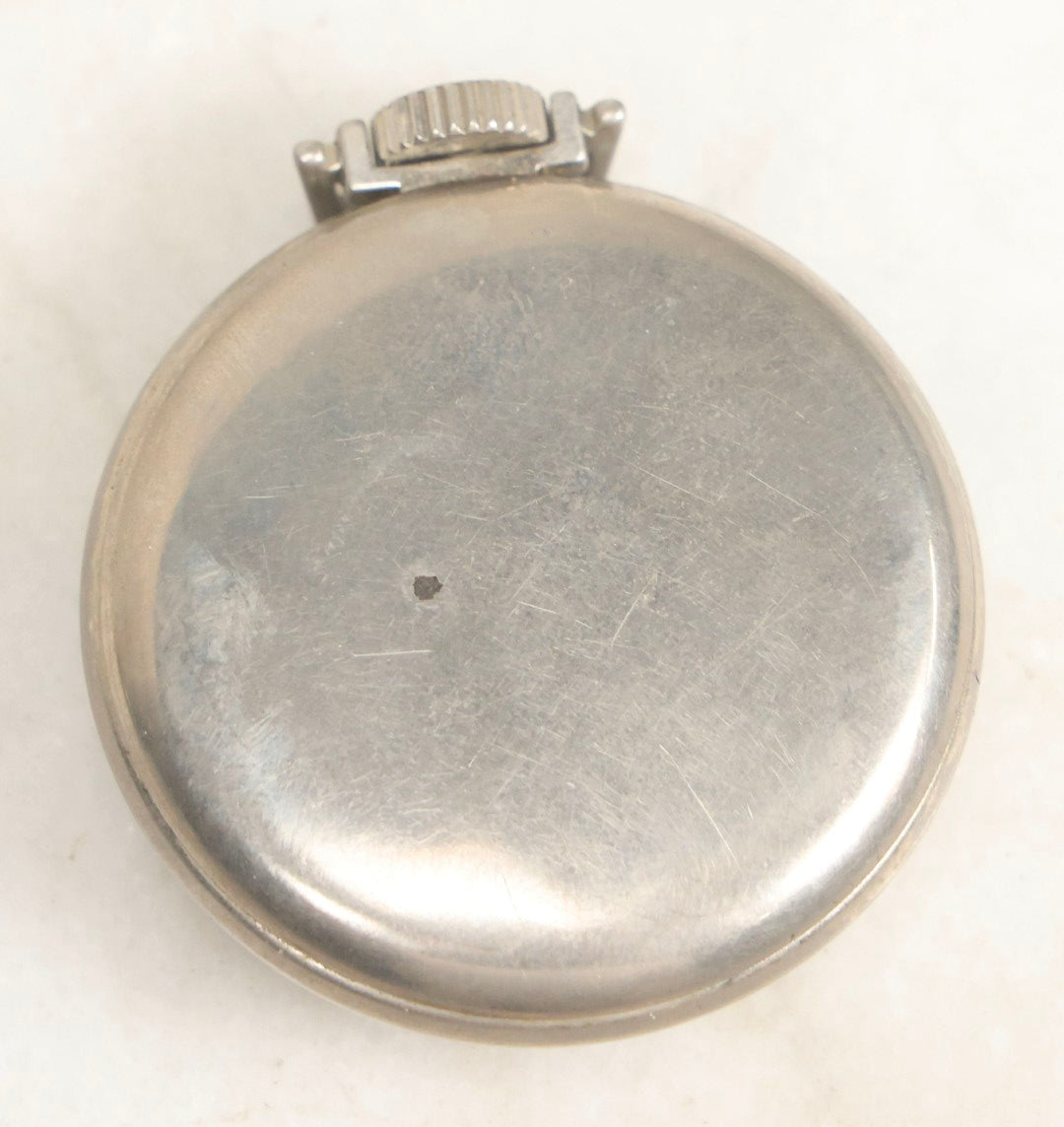 Lot 074 - Grouping Of Five Antique And Vintage Pocket Watches Including Two Monogrammed Examples With Tested Silver Content