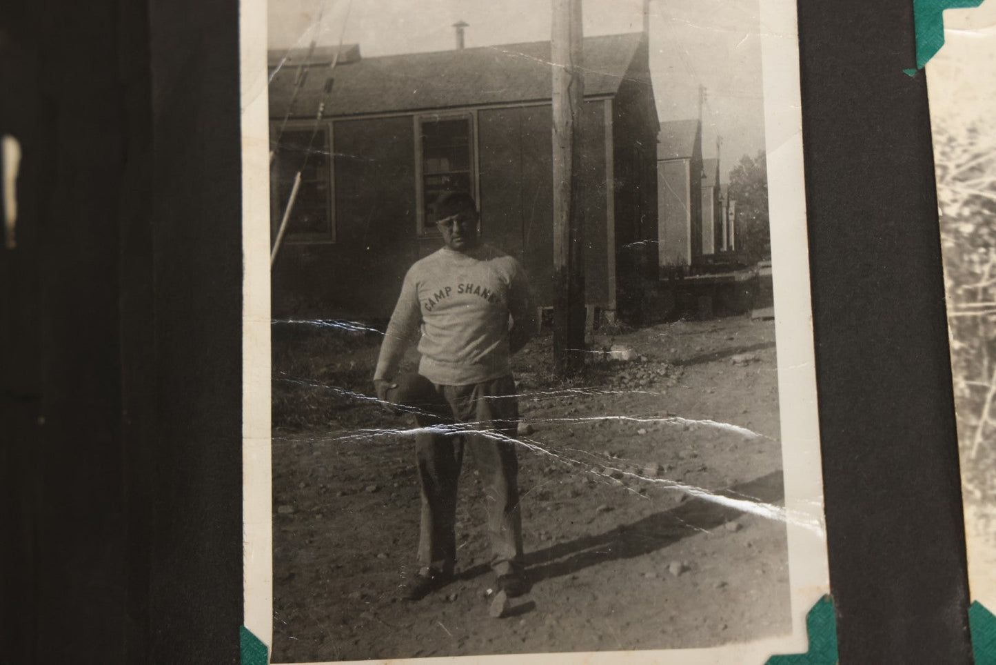 Lot 083 - Vintage Photo Album With Snapshot Photographs From 1920s To 1940s 130+ Photos Including Antique Nurse Real Photo Postcard, WWII Serviceman's Military Service And Family Life, Musicians, Trip To Nyc With Statue Of Liberty