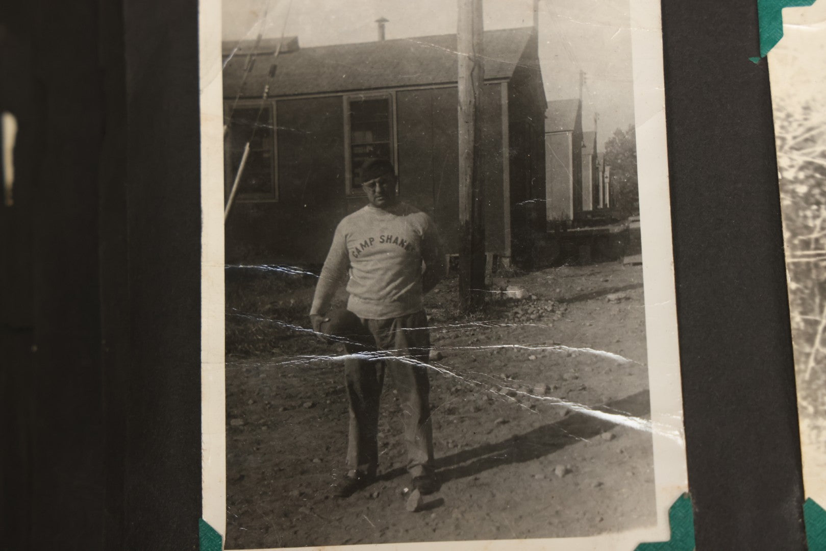 Lot 083 - Vintage Photo Album With Snapshot Photographs From 1920s To 1940s 130+ Photos Including Antique Nurse Real Photo Postcard, WWII Serviceman's Military Service And Family Life, Musicians, Trip To Nyc With Statue Of Liberty