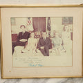 Lot 092 - Vintage Framed Photograph Of The Nixon Family, Signed And Inscribed By Patricia And Richard Nixon