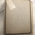 Lot 097 - Antique Scrapbook With Mediterranean, Holy Lands, Egypt, And Algeria Travel Ephemera And Homemade Herbarium Pages, Circa 1911-1912, Note Many Pressed Samples Detached And Broken