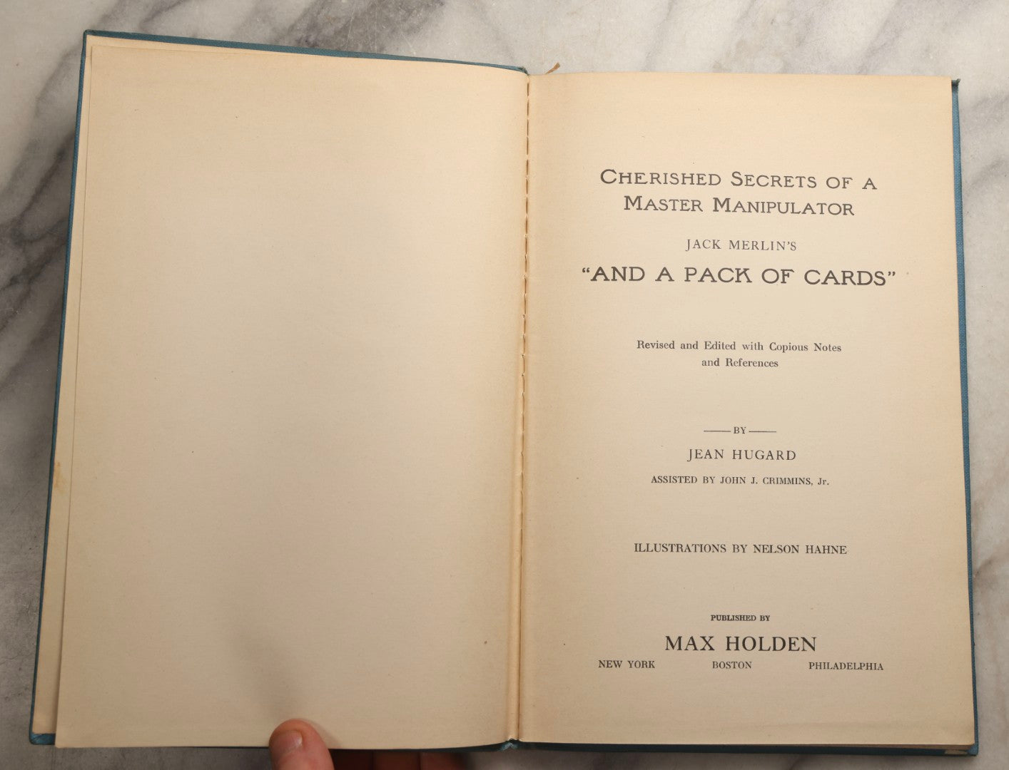 Lot 101 - Grouping Of Five Vintage Magic Books Including "You Don't Have To Be Crazy, But It Helps!" By Frances Ireland, "Watch This One!" "Magic For Everybody,"  "...And A Pack Of Cards" And "But Not To Play"