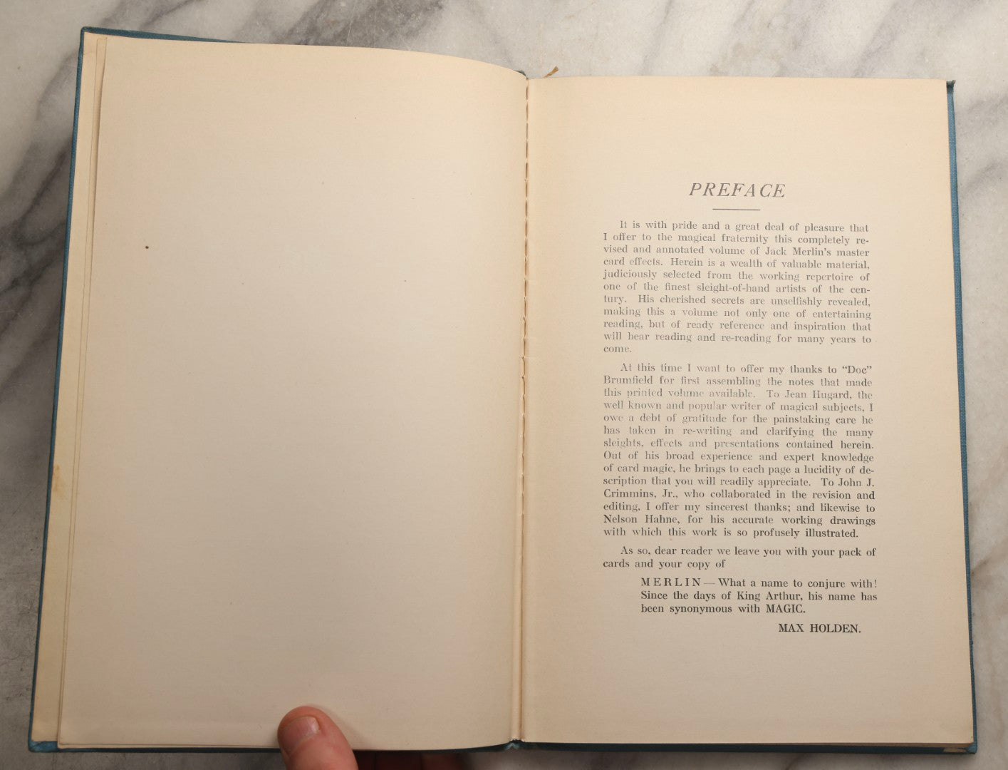 Lot 101 - Grouping Of Five Vintage Magic Books Including "You Don't Have To Be Crazy, But It Helps!" By Frances Ireland, "Watch This One!" "Magic For Everybody,"  "...And A Pack Of Cards" And "But Not To Play"