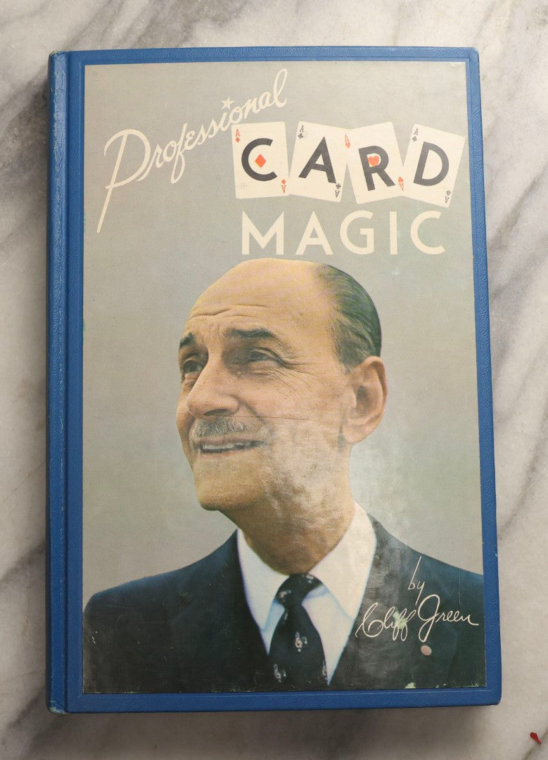 Lot 102 - Grouping Of Four Vintage Card Magic Books Including "Expert Card Technique" By Hugard And Braue, "Dai Vernon's Ultimate Secrets Of Card Magic," "Hillard's Card Magic," And "Professional Card Magic" By Cliff Green