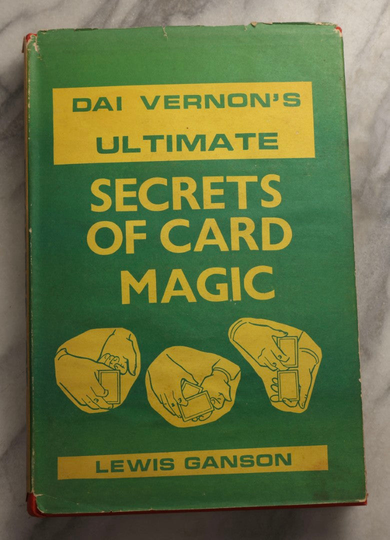 Lot 102 - Grouping Of Four Vintage Card Magic Books Including "Expert Card Technique" By Hugard And Braue, "Dai Vernon's Ultimate Secrets Of Card Magic," "Hillard's Card Magic," And "Professional Card Magic" By Cliff Green