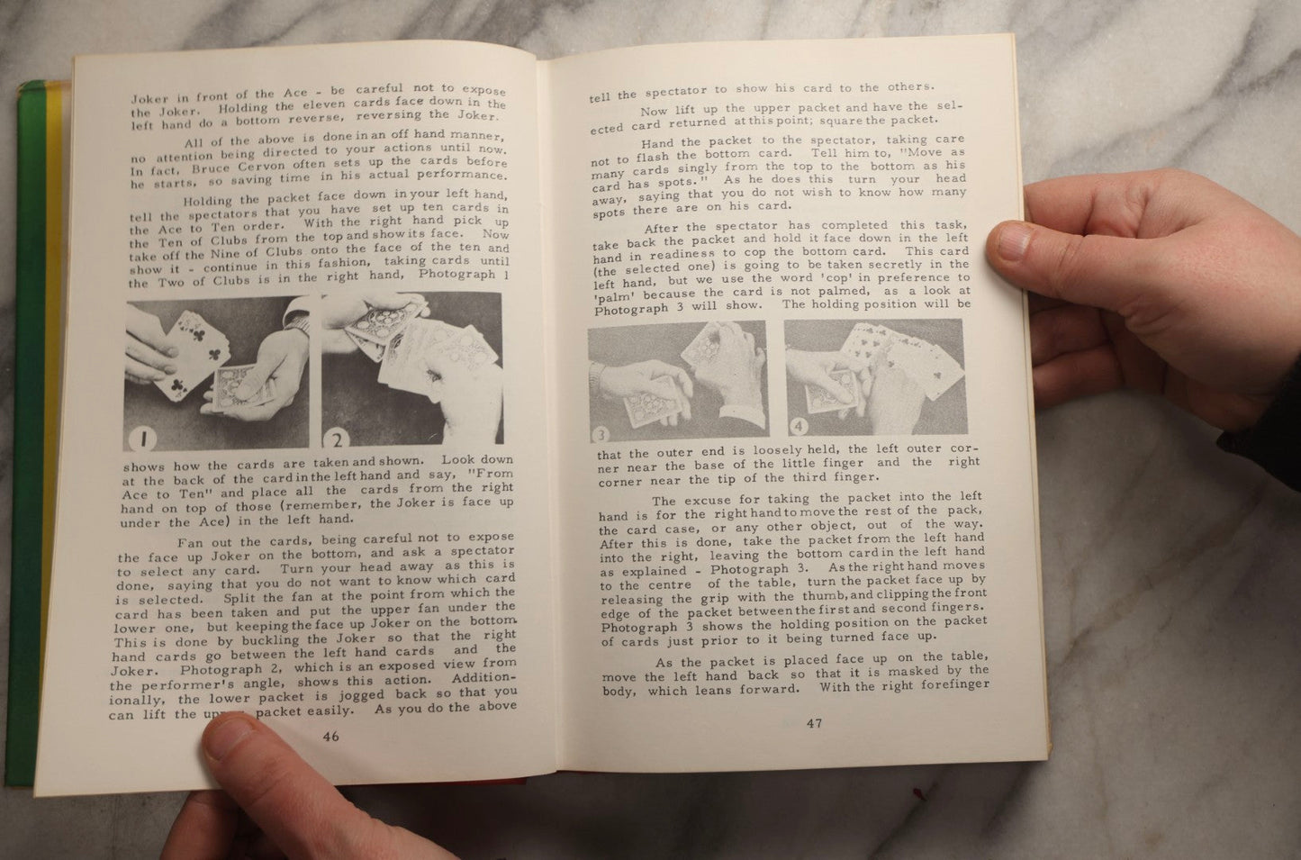Lot 102 - Grouping Of Four Vintage Card Magic Books Including "Expert Card Technique" By Hugard And Braue, "Dai Vernon's Ultimate Secrets Of Card Magic," "Hillard's Card Magic," And "Professional Card Magic" By Cliff Green