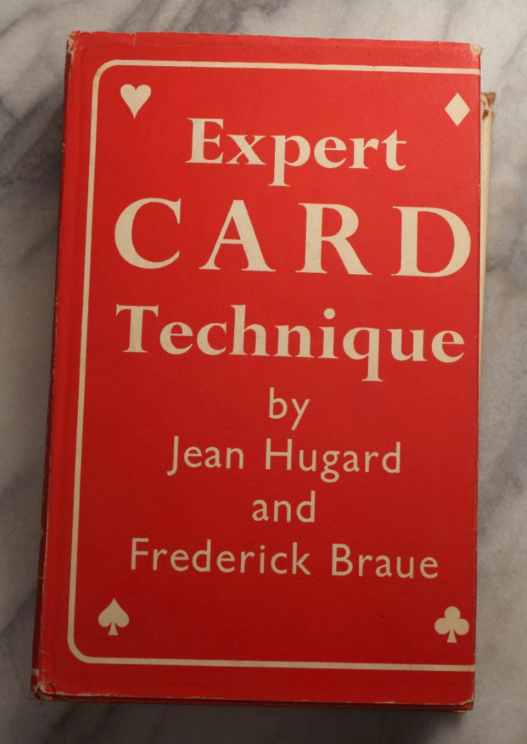 Lot 102 - Grouping Of Four Vintage Card Magic Books Including "Expert Card Technique" By Hugard And Braue, "Dai Vernon's Ultimate Secrets Of Card Magic," "Hillard's Card Magic," And "Professional Card Magic" By Cliff Green