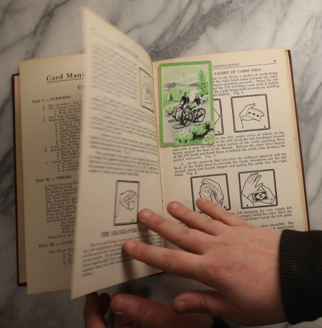 Lot 103 - Grouping Of Three Vintage Magic Books Including "Card Manipulations" By Jean Hugard, "My Best" By J.G. Thompson Jr., And "Inside Magic" By George L. Boston