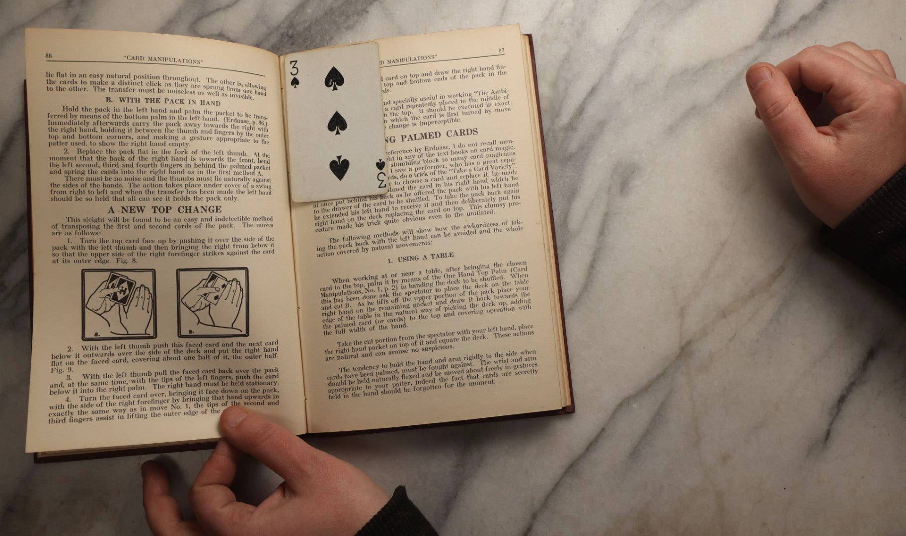 Lot 103 - Grouping Of Three Vintage Magic Books Including "Card Manipulations" By Jean Hugard, "My Best" By J.G. Thompson Jr., And "Inside Magic" By George L. Boston