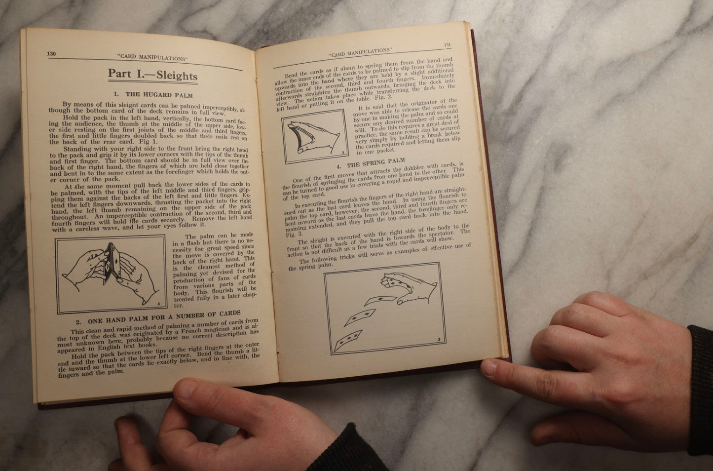 Lot 103 - Grouping Of Three Vintage Magic Books Including "Card Manipulations" By Jean Hugard, "My Best" By J.G. Thompson Jr., And "Inside Magic" By George L. Boston