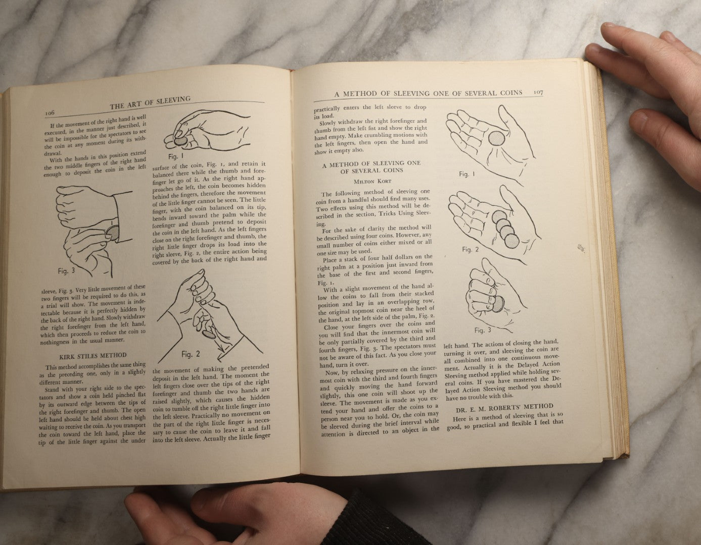 Lot 104 - Grouping Of Three Vintage Magic Books Including "Danger In The Cards" By Michael Macdougall, "Modern Coin Magic" By J.B. Bobo, And "Blackstone's Modern Card Tricks And Secrets Of Magic" By Harry Blackstone