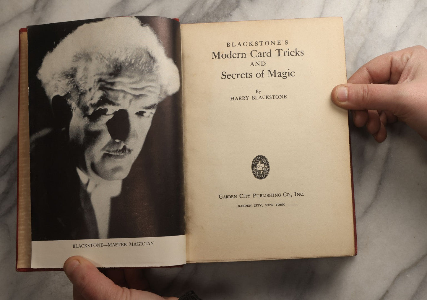 Lot 104 - Grouping Of Three Vintage Magic Books Including "Danger In The Cards" By Michael Macdougall, "Modern Coin Magic" By J.B. Bobo, And "Blackstone's Modern Card Tricks And Secrets Of Magic" By Harry Blackstone