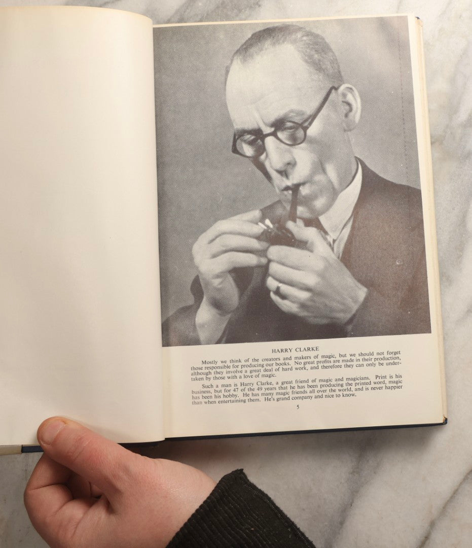 Lot 105 - Grouping Of Three Vintage Magic Books With Dust Jackets Including "The Magic Book" By Harry Lorayne, "The Dai Vernon Book Of Magic" By Lewis Ganson, And "Routined Manipulation Finale" By Lewis Ganson, Circa 1960s-1970s