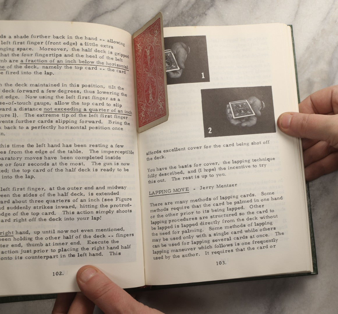 Lot 106 - Pair Of Vintage Magic Books, "Card Cavalcade I" And "Card Cavalcade II" By Jerry Mentzer, First Editions, Graphics By Commugraphic Entreprises, 1977 And 1974