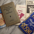 Lot 107 - Grouping Of Five Vintage Magic Paperbacks And Booklets Including "The Close-Up Magician," "Stand Up Close," "French's Manipulative Magic With Additions," "More Card Manipulations" By Jean Hugard, And "Paul Rosini Magical Gems: A Memorial"