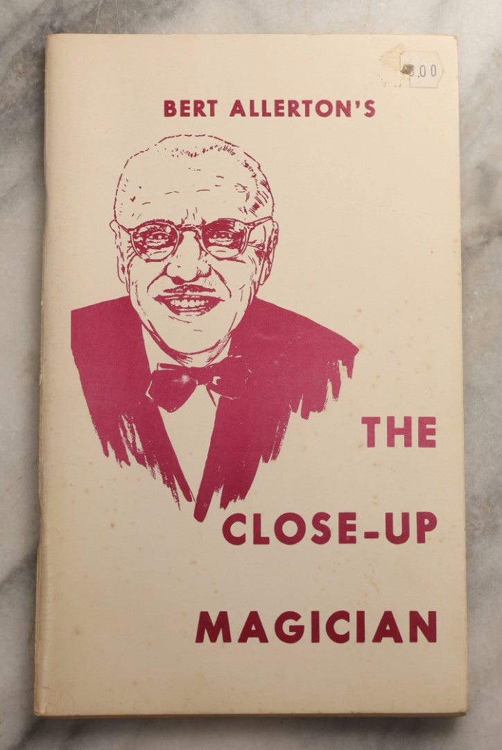 Lot 107 - Grouping Of Five Vintage Magic Paperbacks And Booklets Including "The Close-Up Magician," "Stand Up Close," "French's Manipulative Magic With Additions," "More Card Manipulations" By Jean Hugard, And "Paul Rosini Magical Gems: A Memorial"