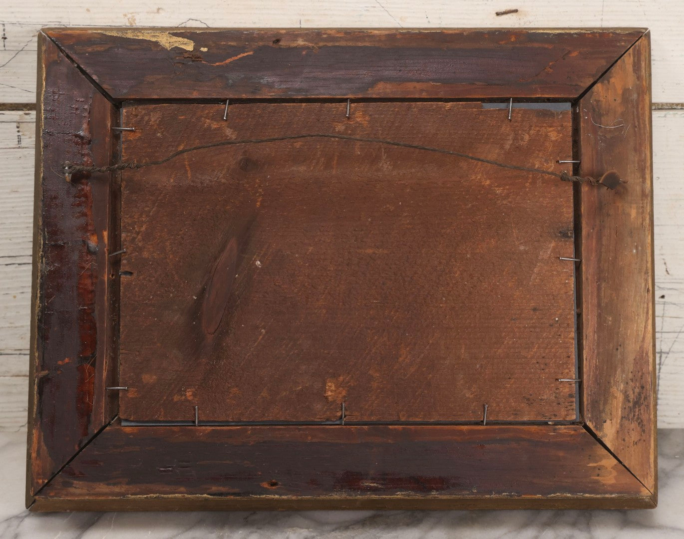 Lot 013 - Antique Victorian Memento Mori Hair Keepsake With Handwritten Poem And Coffin Drawing, Bear Creek, Wisconsin, Circa 1880s