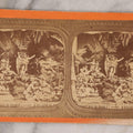 Lot 033 - Antique French Diablerie Stereoview Card “Châteaux Du Diable” (“Castles Of The Devil”), Voyage Through The Lower Regions Series, Union View Co., Rochester, New York, 19th Century Reprint