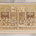 Lot 034 - Antique French Diablerie Stereoview Card “Salle De Jeu Chez Satan” (“Gaming Room At Satan's House”), Voyage Through The Lower Regions Series, 19th Century Reprint