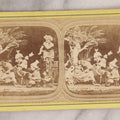 Lot 038 - Antique French Diablerie Stereoview Card “Naissance De Priape” (“Birth Of Priapus”), Voyage Through The Lower Regions Series, 19th Century Reprint