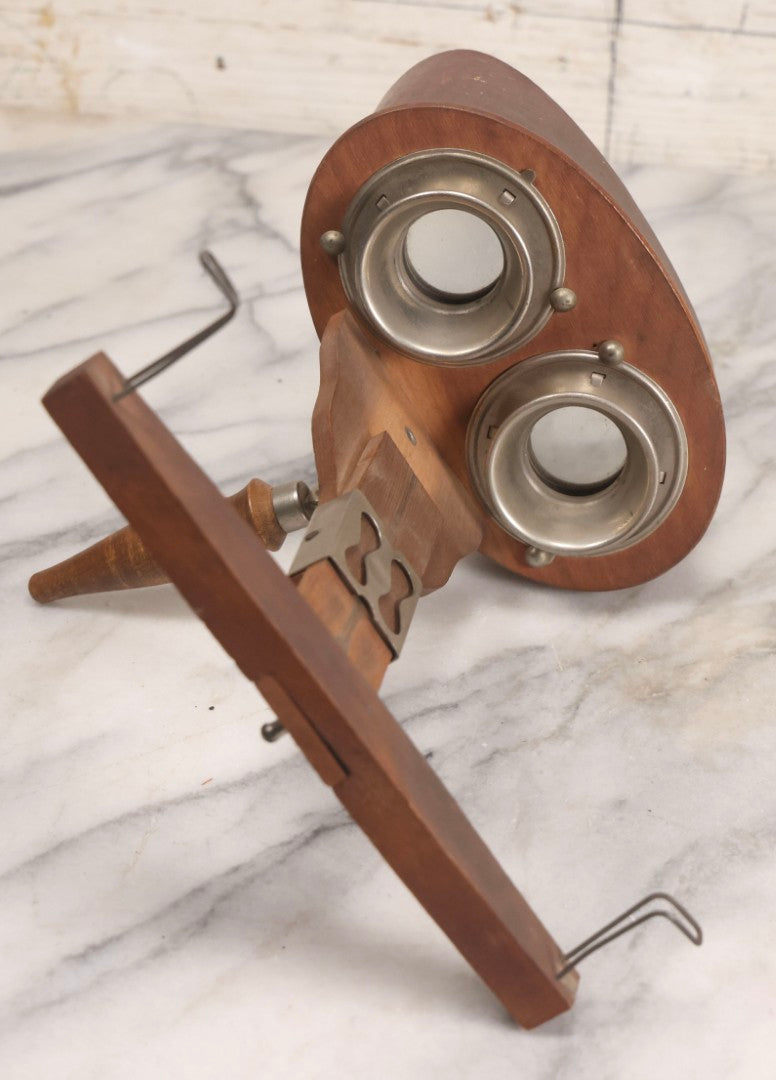 Lot 039 - Antique Stereoscopic Card Viewer Stereo Scope “The Stereo-Graphoscope,” Patented In Multiple Countries, Circa 1896