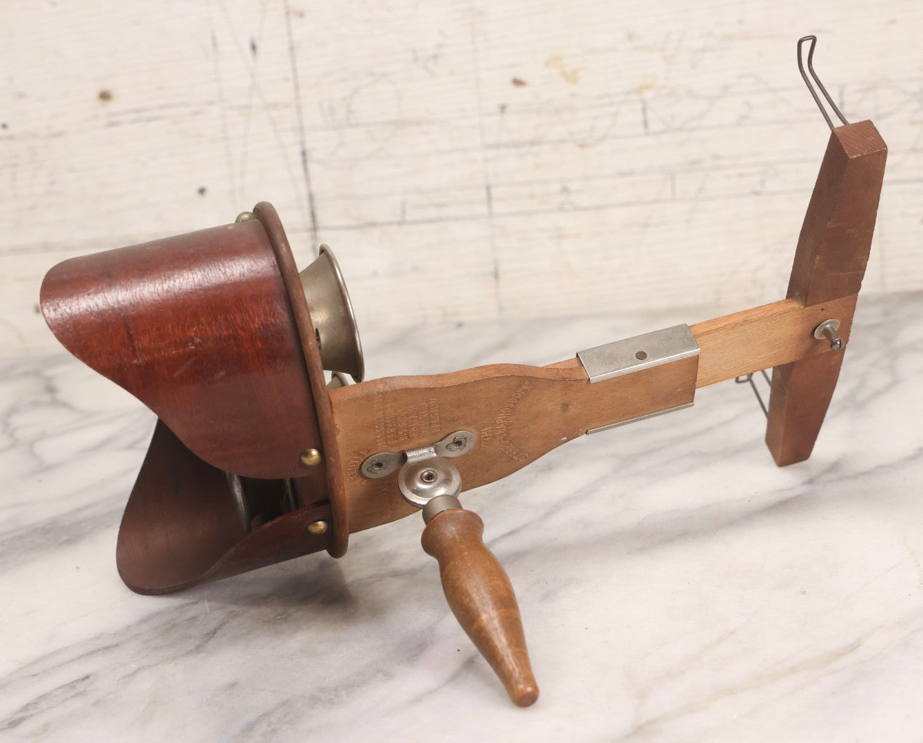Lot 039 - Antique Stereoscopic Card Viewer Stereo Scope “The Stereo-Graphoscope,” Patented In Multiple Countries, Circa 1896