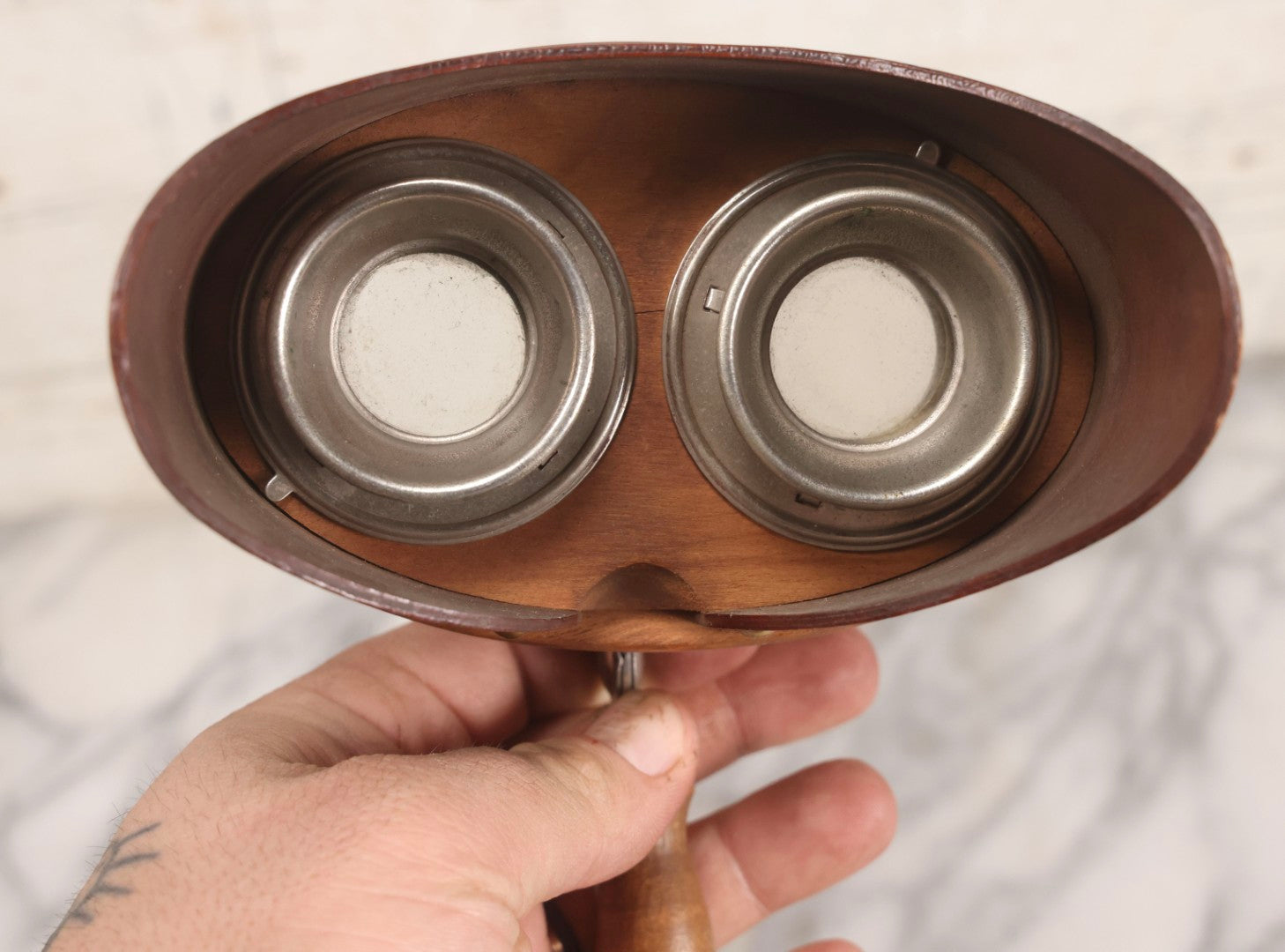 Lot 039 - Antique Stereoscopic Card Viewer Stereo Scope “The Stereo-Graphoscope,” Patented In Multiple Countries, Circa 1896