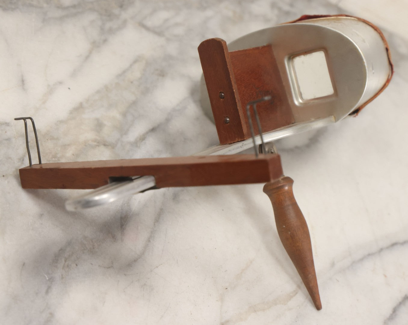 Lot 040 - Antique Stereoscopic Card Viewer "The Perfecscope" By H.C. White Co., North Bennington, Vermont, Circa 1902, With Exposition Universelle Internationale 1900 Logo