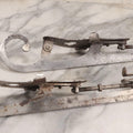 Lot 042 - Antique Samuel Winslow Cast Steel Ice Skates “Winslow's National Club,” Size 11-1/2, Worcester, Massachusetts