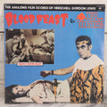 Lot 043 - Vintage "Blood Feast / Two Thousand Maniacs!" Vinyl Record, New Old Stock N.O.S. Unopened Horror Soundtrack By Herschell Gordon Lewis, Produced By Risty, Rhino Records, Santa Monica, California, 1984, 12" 33-1/3 RPM