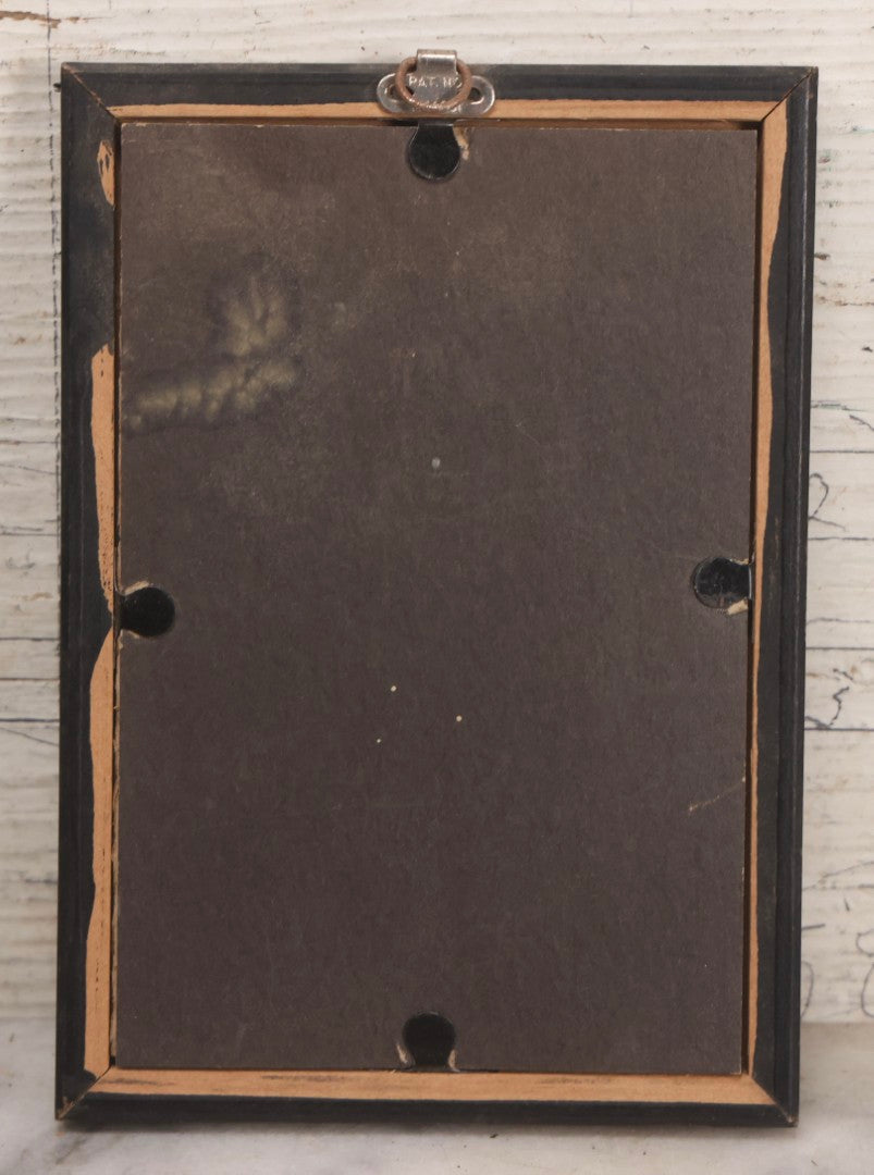 Lot 061 - Antique Framed Cat Postcard Photograph “The Three Rogues,” Copyright 1899 By C. E. Bullard