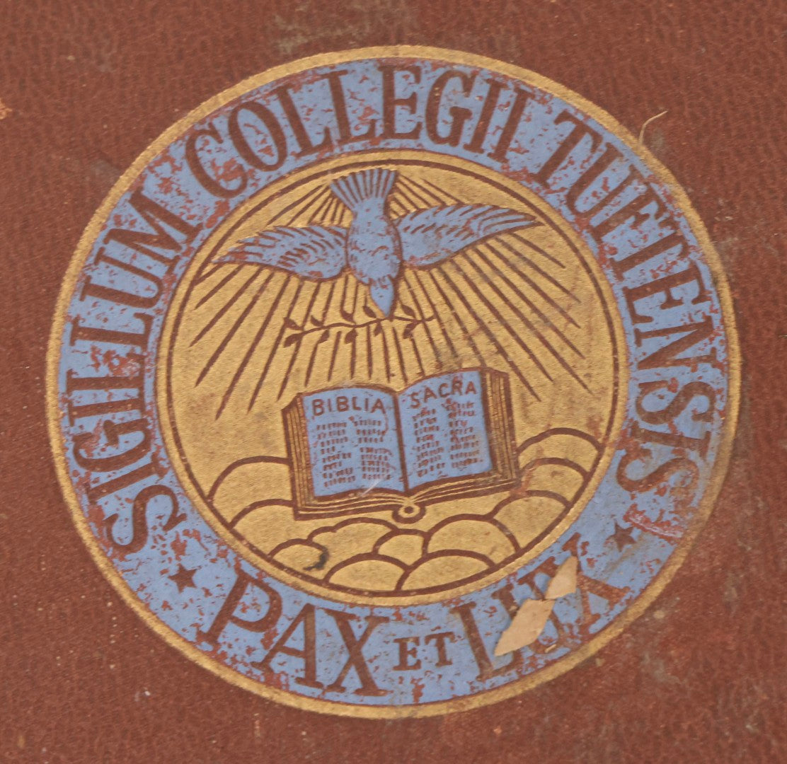 Lot 065 - Antique Tufts College Delta Tau Delta Fraternity Yearbook And Photo Album With 85+ Snapshot Photographs, Belonging To Daniel C. Cameron, Medford / Somerville, Massachusetts, 1917