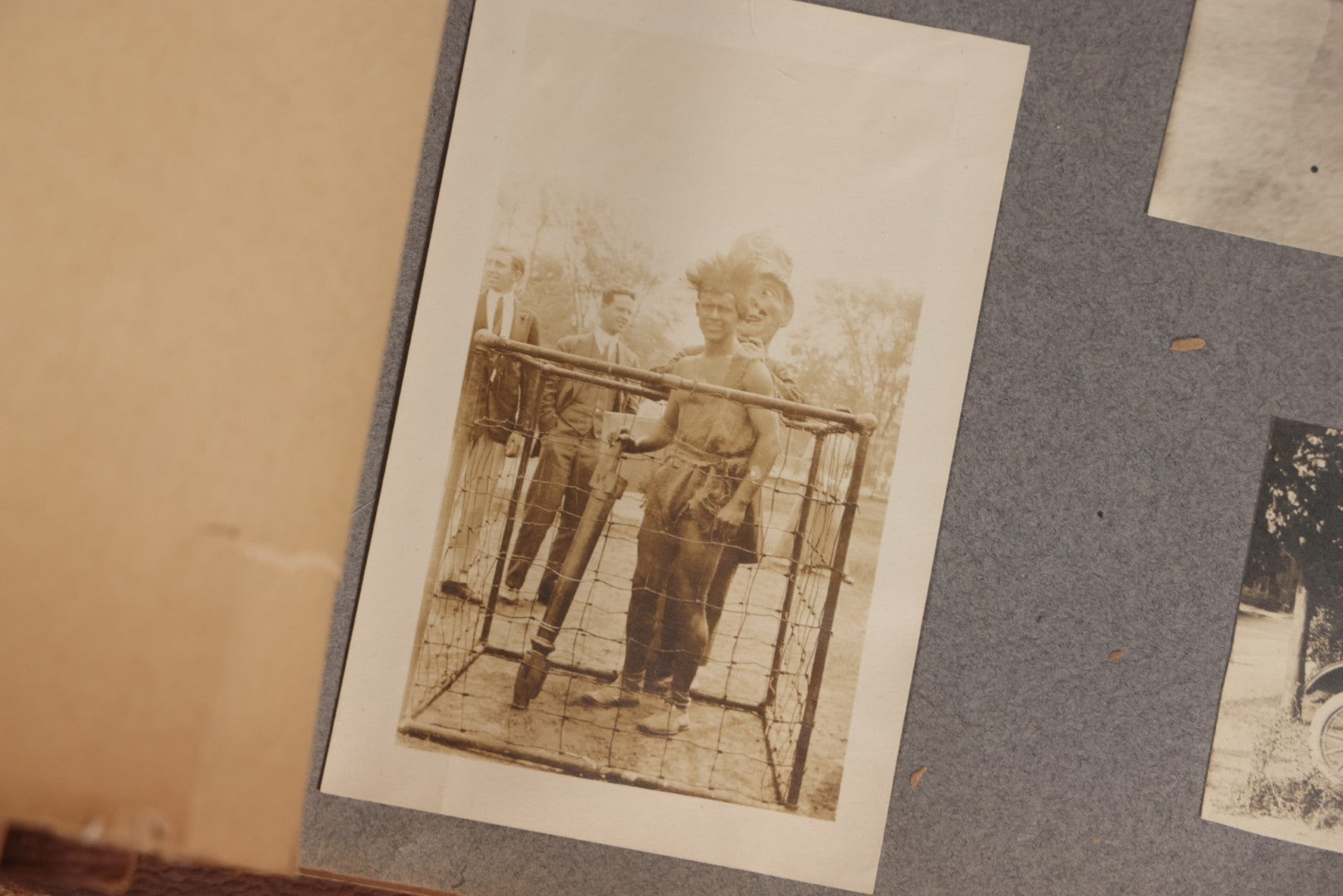Lot 065 - Antique Tufts College Delta Tau Delta Fraternity Yearbook And Photo Album With 85+ Snapshot Photographs, Belonging To Daniel C. Cameron, Medford / Somerville, Massachusetts, 1917