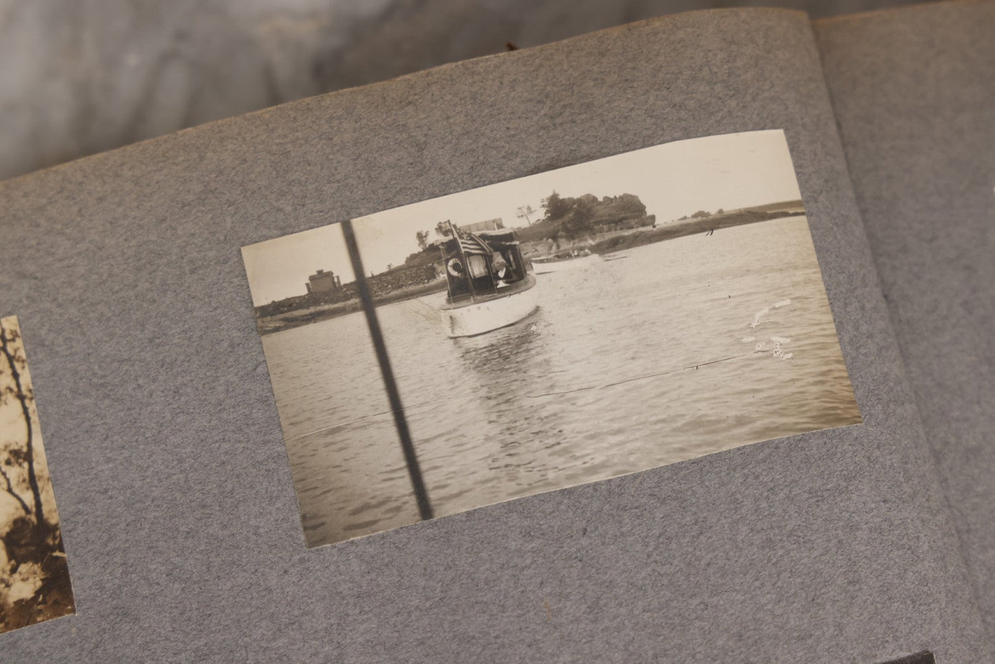 Lot 065 - Antique Tufts College Delta Tau Delta Fraternity Yearbook And Photo Album With 85+ Snapshot Photographs, Belonging To Daniel C. Cameron, Medford / Somerville, Massachusetts, 1917