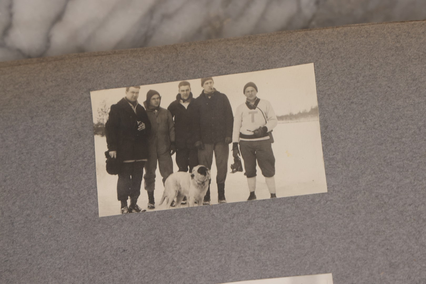 Lot 065 - Antique Tufts College Delta Tau Delta Fraternity Yearbook And Photo Album With 85+ Snapshot Photographs, Belonging To Daniel C. Cameron, Medford / Somerville, Massachusetts, 1917