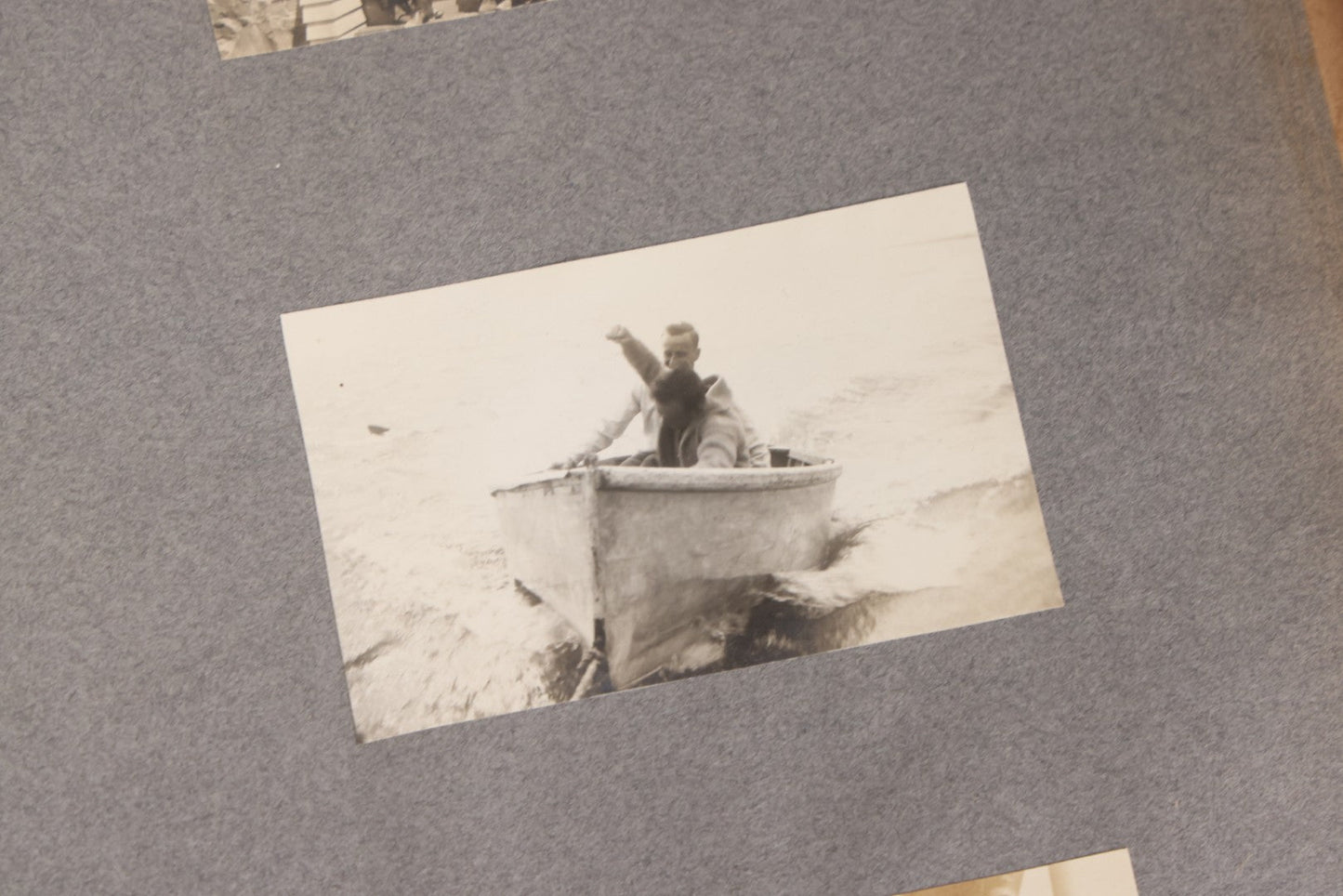 Lot 065 - Antique Tufts College Delta Tau Delta Fraternity Yearbook And Photo Album With 85+ Snapshot Photographs, Belonging To Daniel C. Cameron, Medford / Somerville, Massachusetts, 1917