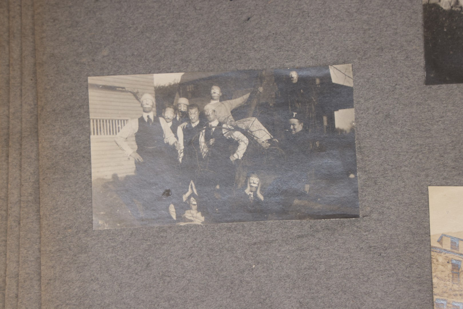 Lot 065 - Antique Tufts College Delta Tau Delta Fraternity Yearbook And Photo Album With 85+ Snapshot Photographs, Belonging To Daniel C. Cameron, Medford / Somerville, Massachusetts, 1917