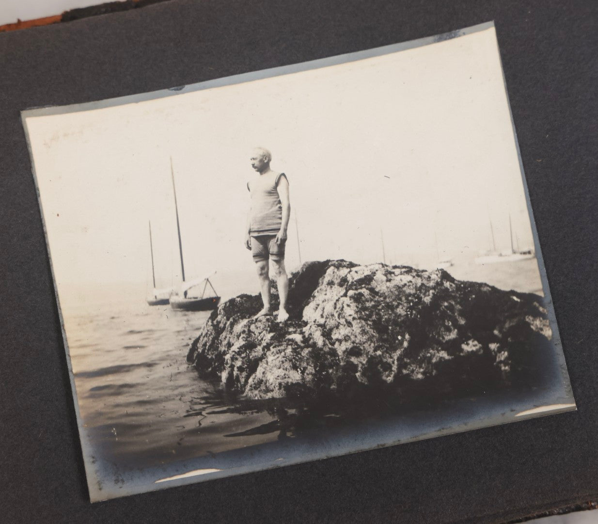 Lot 066 - Early 20th Century Snapshot Photo Album With 100+ Photographs, Camping, Travel, Dogs, Rural Life, And Outdoor Recreation, Circa 1910–1920