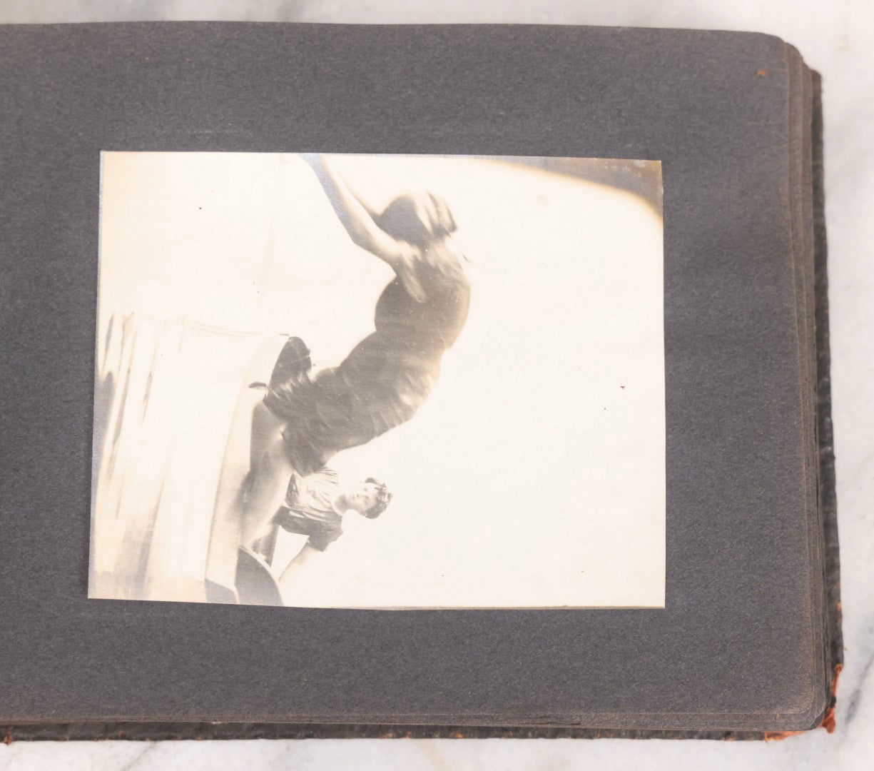 Lot 066 - Early 20th Century Snapshot Photo Album With 100+ Photographs, Camping, Travel, Dogs, Rural Life, And Outdoor Recreation, Circa 1910–1920