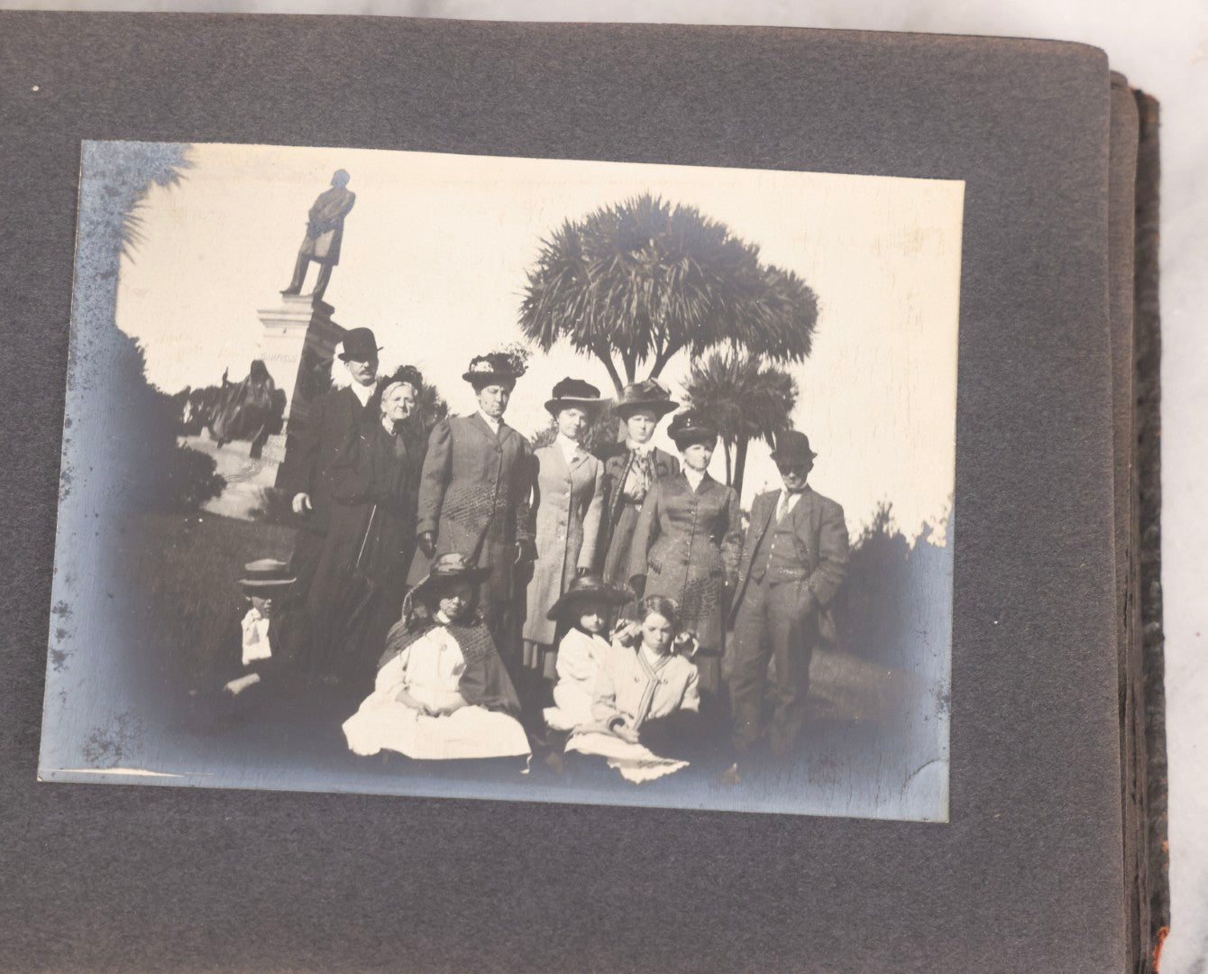 Lot 066 - Early 20th Century Snapshot Photo Album With 100+ Photographs, Camping, Travel, Dogs, Rural Life, And Outdoor Recreation, Circa 1910–1920