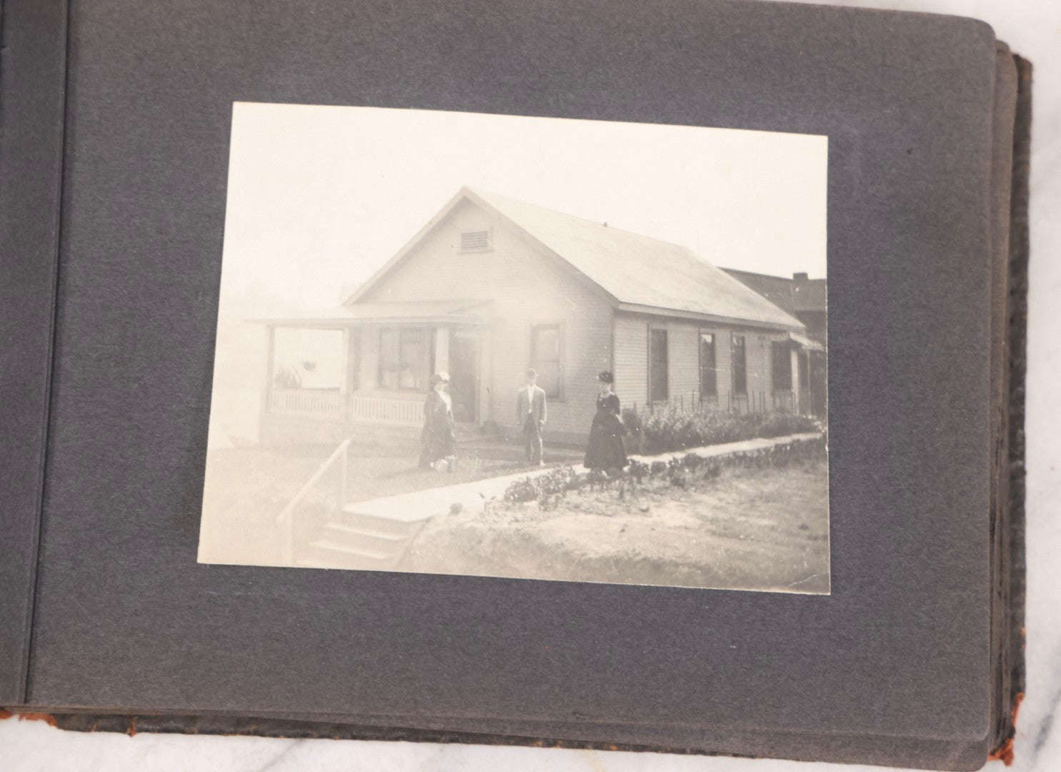 Lot 066 - Early 20th Century Snapshot Photo Album With 100+ Photographs, Camping, Travel, Dogs, Rural Life, And Outdoor Recreation, Circa 1910–1920