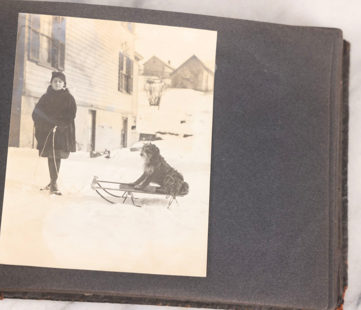 Lot 066 - Early 20th Century Snapshot Photo Album With 100+ Photographs, Camping, Travel, Dogs, Rural Life, And Outdoor Recreation, Circa 1910–1920