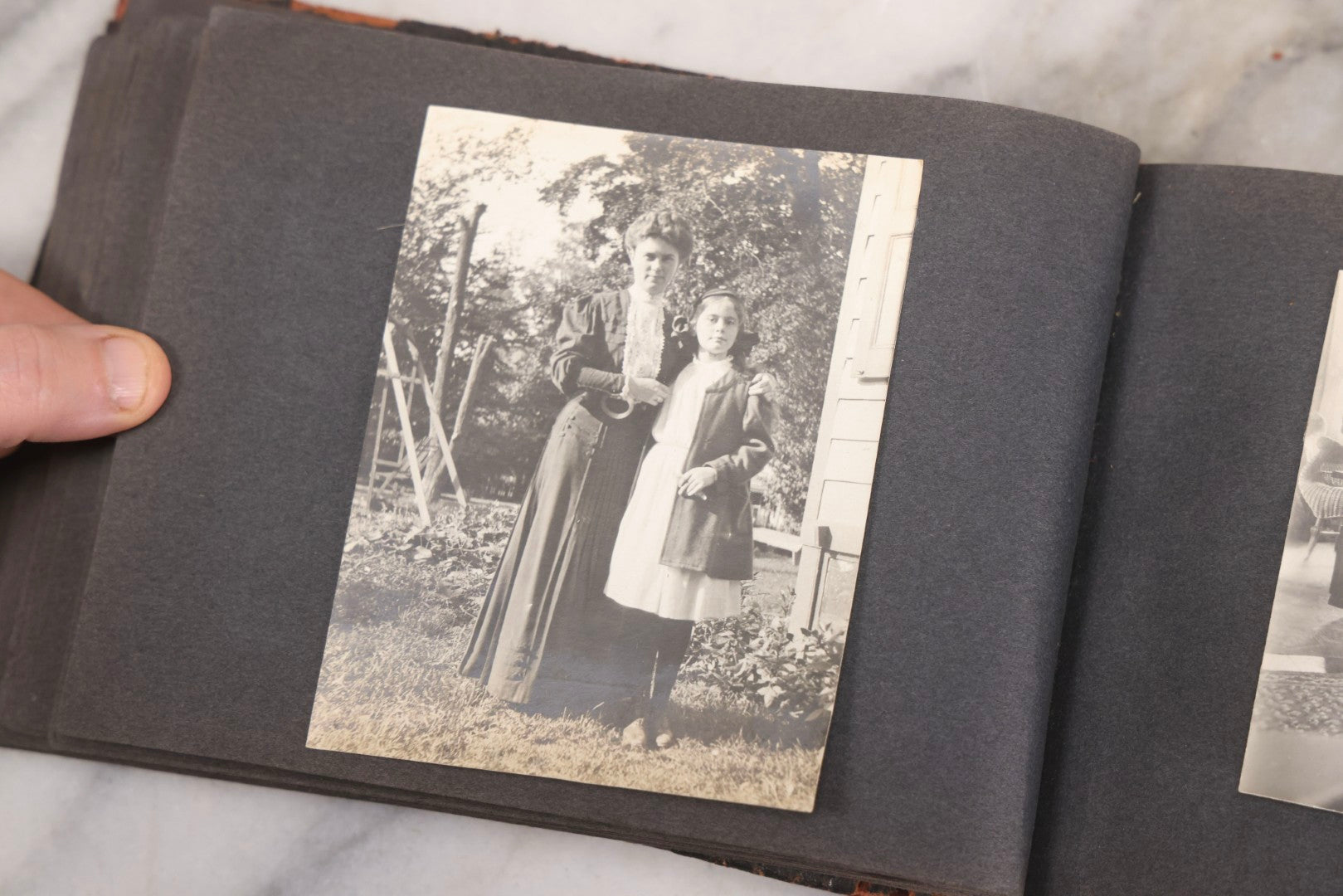 Lot 066 - Early 20th Century Snapshot Photo Album With 100+ Photographs, Camping, Travel, Dogs, Rural Life, And Outdoor Recreation, Circa 1910–1920