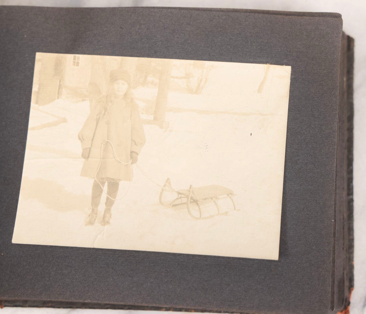 Lot 066 - Early 20th Century Snapshot Photo Album With 100+ Photographs, Camping, Travel, Dogs, Rural Life, And Outdoor Recreation, Circa 1910–1920